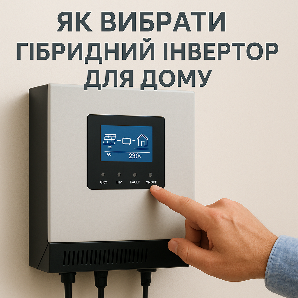 Гібридний інвертор для дому Гібридний інвертор для дому